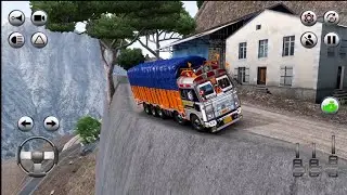 Truck simulator game play ll 3d off' road ll snow road truck simulator Indonesia off rode 