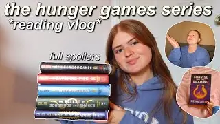 reading `the hunger games&rsquo; series 🏹🔥 *full-spoiler*