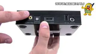 Sidex.ru: Видеообзор медиаплеера HD Media Player Transcend DMP10 (rus)