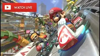 🔴 LIVE: Mario Kart 8 Deluxe #live