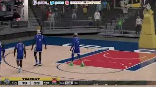 #1 PRO AM TEAM KMT TRIES TO CLOSE OUT SERIES AGAINST TWO PF LINEUP! NBA 2K25 COMP PRO AM!