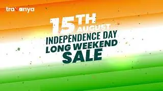 Independence Day Sale | Free WINDOW Seat | @travanya