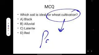 Soils || MCQS || JKSSB || FAA || Junior Assistant geography 
