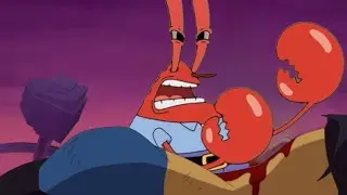 Mr. Krabs confronts Invincible