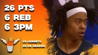 Tre Johnson Career High 26 Points/6 Assists vs Hornets Full Highlights! (1/24/2026)