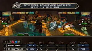 MDI BFA Mythic Championship 2019! Spring Cup WoW MDI Mythic Invitational! Method EU vs Abrakeydabra