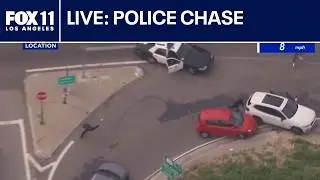 LIVE: Police chase in LA