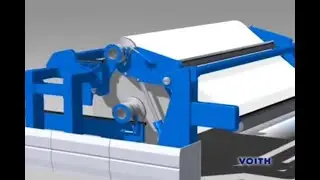 Voith Aufrollung Optimierungsprodukt Flying Splice - für vollautomatische Rollenwechsel (DE)