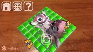 Magic Cube. Demonstration of augmented reality.