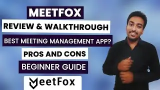 Meetfox Review - Online Meeting Management Software System