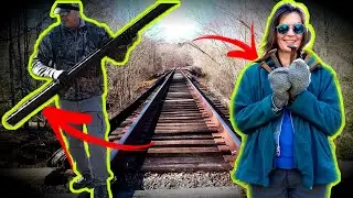 We went Magnet Fishing under a TRAIN BRIDGE