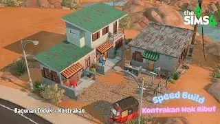 🏚️ Rumah Kontrakan Wak Ribut | Speed Build Pertama SIMSPLUS62 | The Sims 4 Indonesia