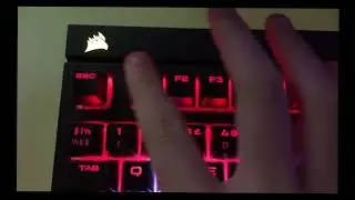 How to fix scroll lock blinking corsair strafe keyboards