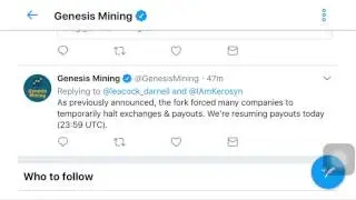 Выплаты за майнинг Genesis Mining начнутся сегодня вечером 08.03.2017 23:59 UTC | BITCOIN ETHEREUM LTC DASH