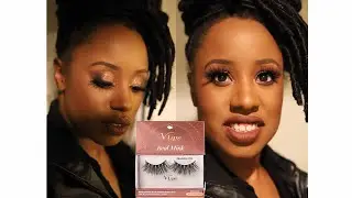 KISS i-envy v luxe real mink lashes millennial pink