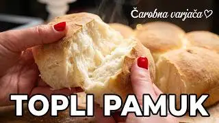 Starinska posna pogača u obliku cveta – Old-Fashioned Vegan Flower Bread!