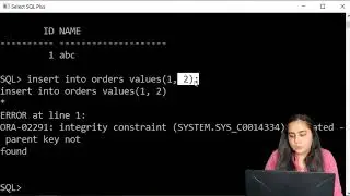 SQL  -Constraints