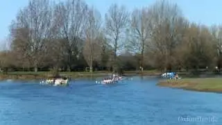 55. OxfordInside. Гребля в Университете Оксфорда. Rowing, Oxford University, Port Meadow, England