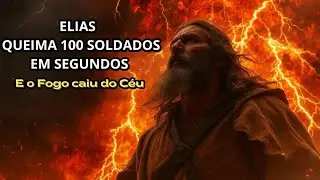 Elias Queima 100 Soldados em Segundos | O Fogo de Deus Caiu do Céu e Mostrou Quem é o Senhor!