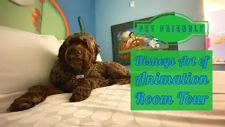 Disney's Art of Animation Resort Standard Mermaid Room Tour | Pet Friendly Hotel