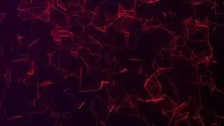 Glowing Lines (Red) | Looping Background | After Effects | 2023 | 10 Hours | 4K