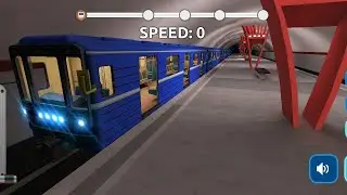 обзор на новую игру ,,subway train 
