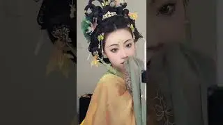 Hanfu dress, Makeup, jewelry, accessories and modeling  #fashion #foryou #dress #hanfu #makeup