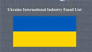 Ukraine International Industry Email List