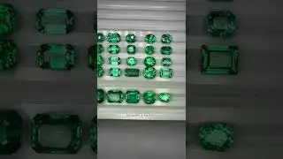 Rare Panjshir Emeralds: Natural Rough to High-End Jewelry 🇦🇫 | #Shorts