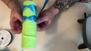 French knotting/ballerina wrapping for bouquets