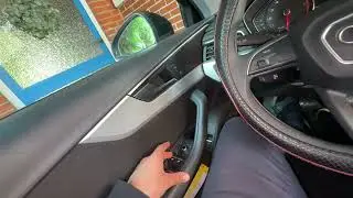 Car window lifter malfunction (automatic up-down) repair Audi A4/S4 Avant Reset Instructions