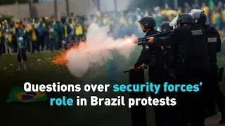 Questions over security forces&rsquo; role in Brazil protests