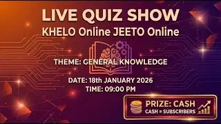 Khelo Online Jeeto Online S 2 EP 06 | General Knowledge | Winner Annouced