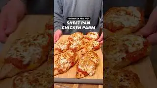 Приготовление курицы пармезан на противне #шорты