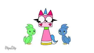 Dancing Parrot Unikitty! Meme (animated)