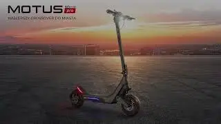 Hulajnoga elektryczna MOTUS PRO 10 URBAN 500W 35km/h - niezawodna hulajnoga na miasto