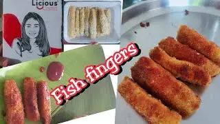 fish fingers || licious fish fingers review #food