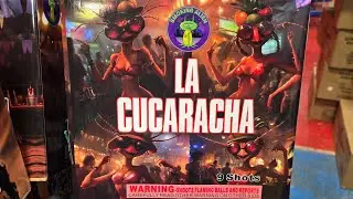 La Cucaracha 500g 9 shot cake by Smoking Alien
