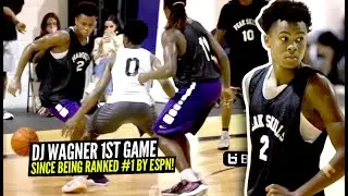 DJ Wagner FIRST Game Since Being Ranked #1 In His Class! Shows Off His Handles & Scoring!