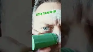 Green Tea Mask FAIL - Facebook Ad Scam #shorts #scammed #skincare