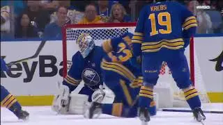Artemi Panarin scores his first goal in 23/24 season vs Sabres (12 oct 2023)