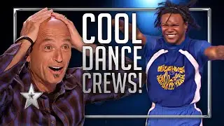COOL & CREATIVE Dance Crews You DON'T Want To Miss on America's Got Talent!