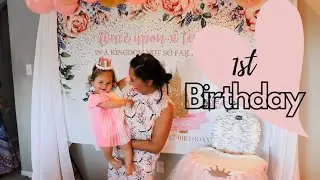 Baby Girl&rsquo;s 1st Birthday - Princess Birthday Party - DIY Birthday Party - Houston Zoo