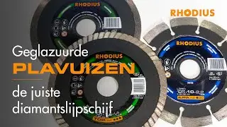 Geglazuurde plavuizen &ndash; de juiste diamantslijpschijf
