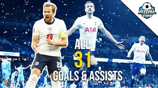 Harry Kane - All 31 Goals & Assists 2021/22 So Far