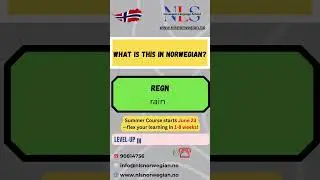 Norwegian vocabulary challenge