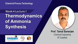 Lec 11: Thermodynamics of Ammonia Synthesis​
