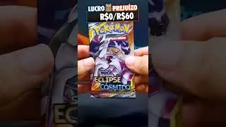 Lucro ou Preju&iacute;zo com Triple Pack da Cole&ccedil;&atilde;o Eclipse C&oacute;smico#pokemon #pokemontcgbrasil #pokemoncards