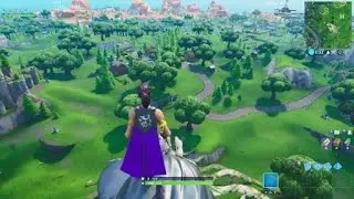 Dance inside a holographic Durrr Burger head Fix! (Fortnite Overtime Challenges) Glitch