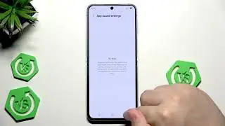 SAMSUNG Galaxy Z Flip 7 FE Hidden Sound Settings